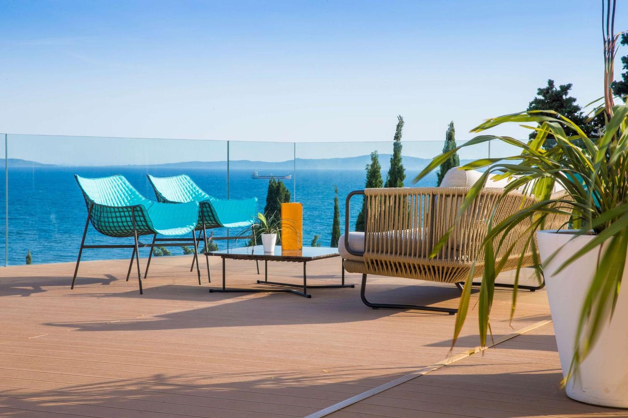 Radisson Blu Resort & Spa Spalato Esterno foto The view from the rooftop