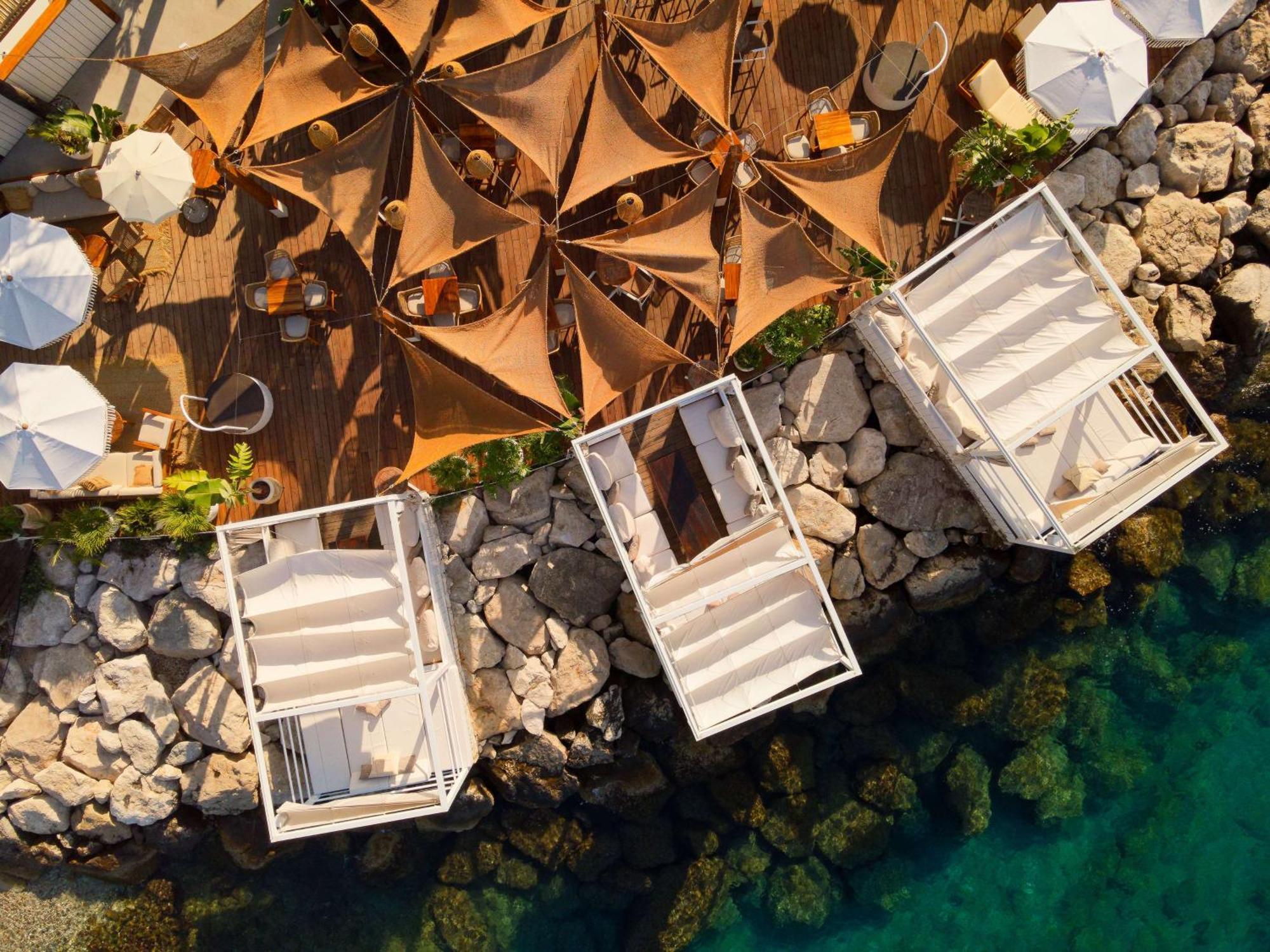 Radisson Blu Resort & Spa Spalato Esterno foto Aerial view of the hotel